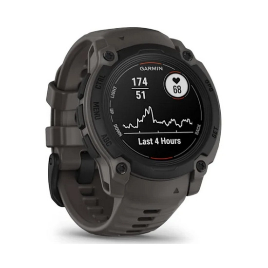 Pametni sportski sat GARMIN Instinct E 010-02932-00, 40mm, crni, remen boje ugljena Pametni sportski sat GARMIN Instinct E 010-02932-00, 40mm, crni, remen boje ugljena
