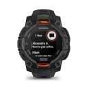 Pametni sportski sat GARMIN Instinct 3 Solar 010-02934-00, 45mm, crni, crni remen