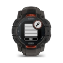 Pametni sportski sat GARMIN Instinct 3 Solar 010-02935-00, 50mm, crni, remen boje ugljena