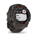Pametni sportski sat GARMIN Instinct 3 Solar 010-02935-00, 50mm, crni, remen boje ugljena