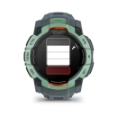 Pametni sportski sat GARMIN Instinct 3 Amoled 010-03020-01, 50mm, zeleno-sivi, remen boje sumraka