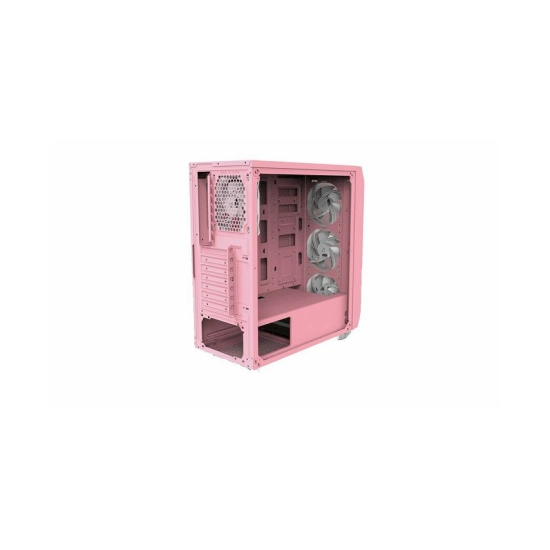 Kućište FANTECH AERO CG80 Sakura Edition, ATX, Window, 4 ventilatora, rozo, bez napajanja Kućište FANTECH AERO CG80 Sakura Edition, ATX, Window, 4 ventilatora, rozo, bez napajanja
