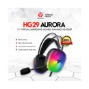 Slušalice FANTECH 7.1 AURORA HG29, žične, crne