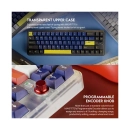 Tipkovnica FANTECH MAX FIT 70 MI MK911 LT B-P-C, mehanička, smeđi switch, bežična