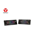 Tipkovnica FANTECH MAX FIT 108 MK855RGB, mehanička, plavi switch, žična, crna