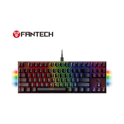 Tipkovnica FANTECH MAX FIT 87 MK856, mehanička, crveni switch, žična, crna   - Fantech