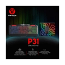 Tipkovnica + miš + podloga FANTECH P31 HERO Gaming Combo, žična, crna