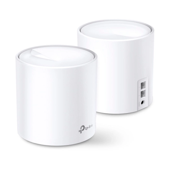 Access point TP-LINK Deco X20 (2-pack), AX1800, Mesh WiFi 6, 574Mbps/1201Mbps, 2 komada