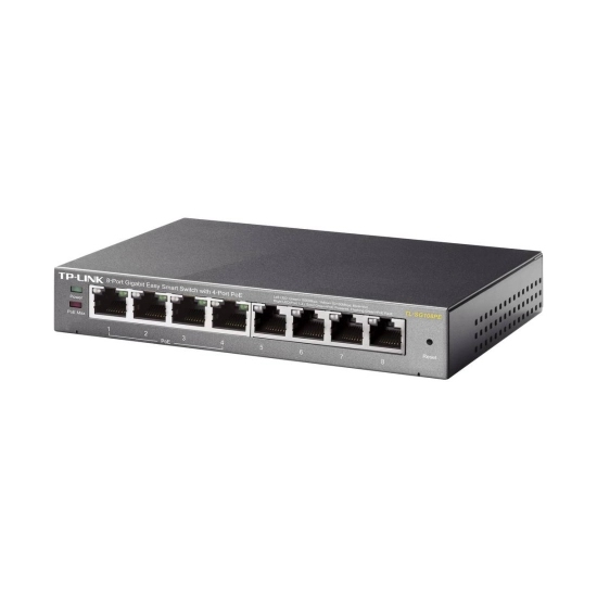 Switch TP-LINK TL-SG108PE, 10/100/1000 Mbps, 4x PoE+, 8-port Switch TP-LINK TL-SG108PE, 10/100/1000 Mbps, 4x PoE+, 8-port