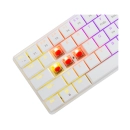 Tipkovnica WHITE SHARK GK-006212 Nagamaki, mehanička, crveni switch, USB C, LED, HR layout, bijela