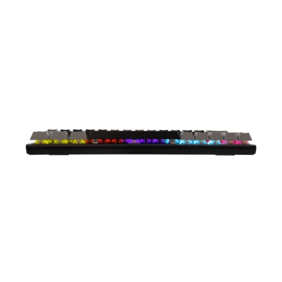 Tipkovnica WHITE SHARK GK-002121V2 Wakizashi-2, mehanička, plavi switch, USB C, LED, US layout, crno siva Tipkovnica WHITE SHARK GK-002121V2 Wakizashi-2, mehanička, plavi switch, USB C, LED, US layout, crno siva