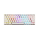 Tipkovnica WHITE SHARK GK-002221V2 Wakizashi-2, mehanička, plavi switch, USB C, LED, US layout, bijela