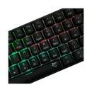 Tipkovnica WHITE SHARK GK-004131 Shinobi-2, mehanička, smeđi switch, USB C, RGB, US layout, crna