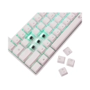 Tipkovnica WHITE SHARK GK-004231 Shinobi-2, mehanička, smeđi switch, USB C, RGB, US layout, bijela