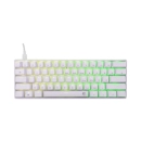 Tipkovnica WHITE SHARK GK-004231 Shinobi-2, mehanička, smeđi switch, USB C, RGB, US layout, bijela