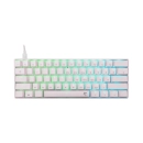 Tipkovnica WHITE SHARK GK-004221 Shinobi-2, mehanička, plavi switch, USB C, RGB, US layout, bijela