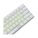 Tipkovnica WHITE SHARK GK-004221 Shinobi-2, mehanička, plavi switch, USB C, RGB, US layout, bijela