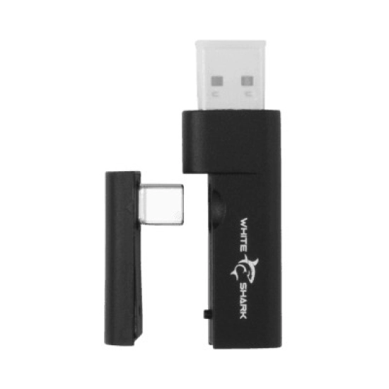 Slušalice WHITE SHARK Firecrest WGH-2444, bežične, Bluetooth, za PS5/PS4/PC/MAC, mikrofon, 3.5mm, crne