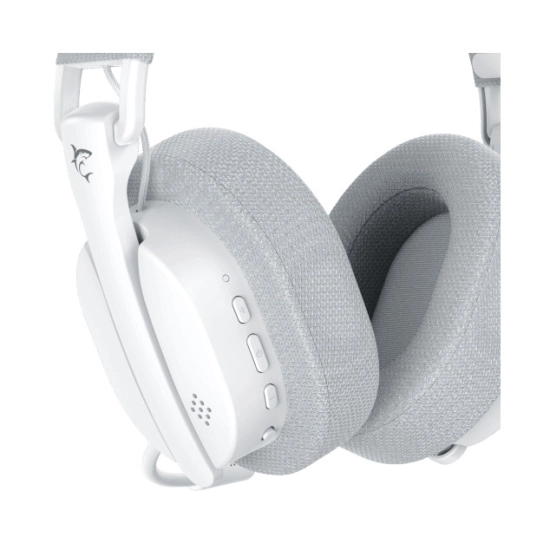 Slušalice WHITE SHARK Firecrest WGH-2444, bežične, Bluetooth, za PS5/PS4/PC/MAC, mikrofon, 3.5mm, bijele