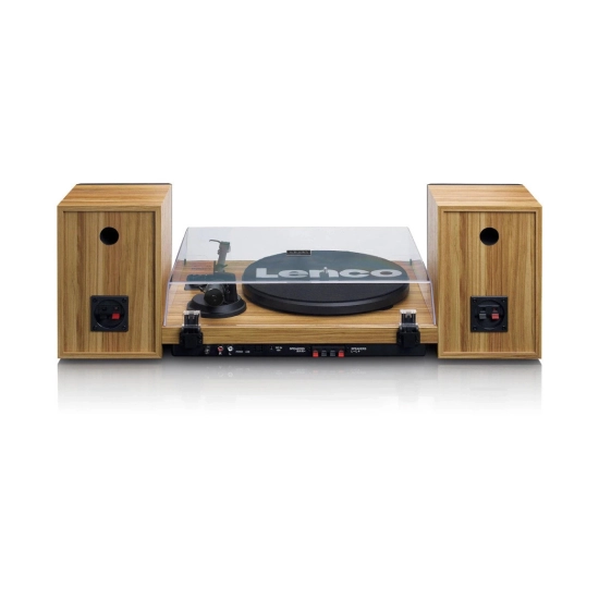 Gramofon LENCO LS-500OK, Bluetooth, RCA, zvučnici 2x30W, drveni