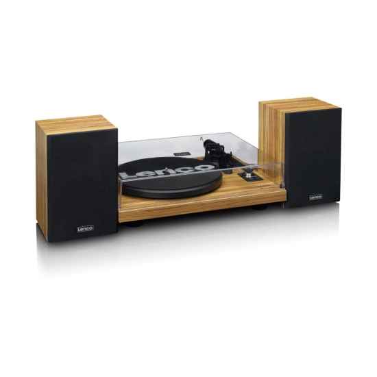 Gramofon LENCO LS-500OK, Bluetooth, RCA, zvučnici 2x30W, drveni