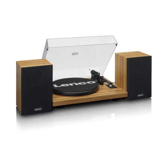Gramofon LENCO LS-500OK, Bluetooth, RCA, zvučnici 2x30W, drveni