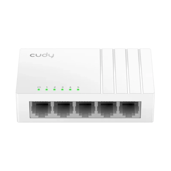 Switch CUDY FS105D, 10/100 Mbps, 5-port, bijeli Switch CUDY FS105D, 10/100 Mbps, 5-port, bijeli