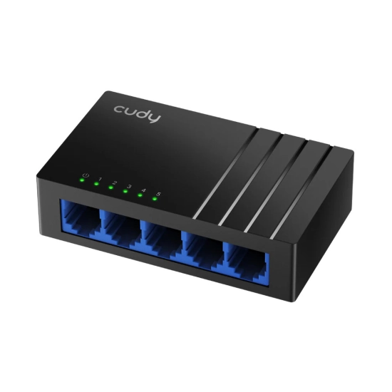 Switch CUDY GS105D, 10/100/1000 Mbps, 5-port Switch CUDY GS105D, 10/100/1000 Mbps, 5-port