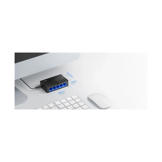 Switch CUDY GS105D, 10/100/1000 Mbps, 5-port Switch CUDY GS105D, 10/100/1000 Mbps, 5-port