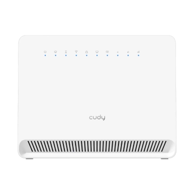 Router CUDY LT500E V1.0, 4G LTE, AC1200, 4-portni G-LAN, WiFi, 150Mbps/867Mbps, bijeli   - Routeri