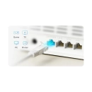Router CUDY LT500E V1.0, 4G LTE, AC1200, 4-portni G-LAN, WiFi, 150Mbps/867Mbps, bijeli