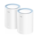 Access point CUDY M1200(2-Pack) V1.0, AC1200, Mesh WiFi, 300Mbps/867Mbps, 2 komada, bijeli
