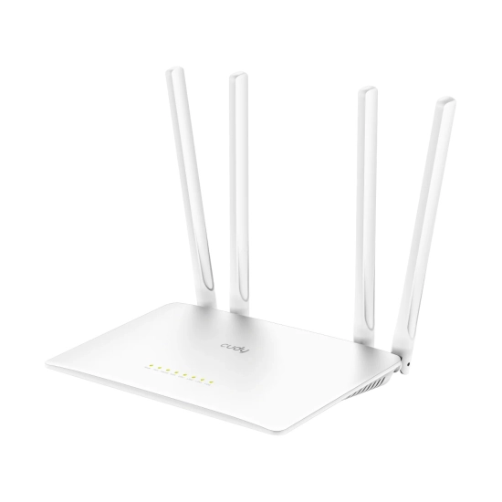 Router CUDY WR1200 2.0, AC1200, 4-portni LAN, WiFi 5, 300Mbps/867Mbps, bijeli