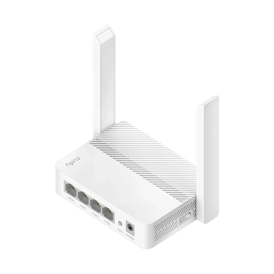 Router CUDY WR1200 2.0, AC1200, 4-portni LAN, WiFi 5, 300Mbps/867Mbps, bijeli