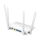 Router CUDY WR1300 3.0, AC1200, 4-portni G-LAN, WiFi 5, 300Mbps/867Mbps, bijeli