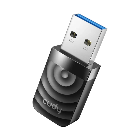 Mrežna kartica adapter USB A 3.0, CUDY WU1300S, AC1300, WiFi 5, 400Mbps/867Mbps