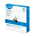 Mrežna kartica adapter USB A 2.0, CUDY WU650, WiFi 5, 200Mbps/433Mbps