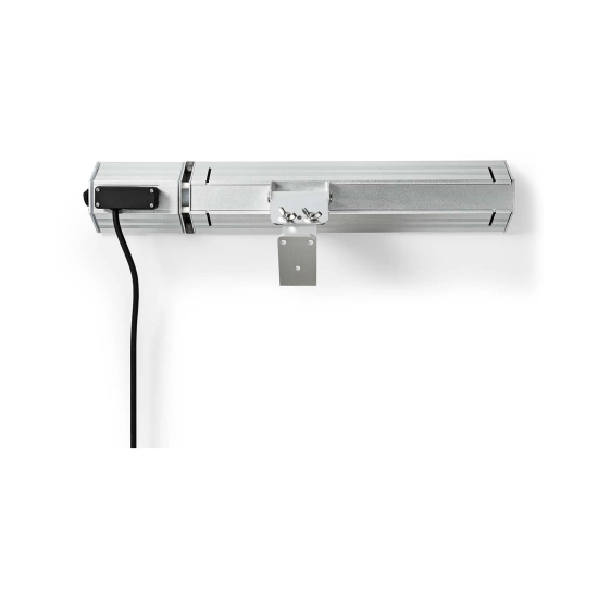 OŠTEĆENA AMBALAŽA - Grijalica NEDIS HTPA30ESS, za dvorište, terasu, 2000 W, 9 postavki topline, montaža na zid, IP65, aluminium