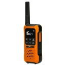 Walkie-Talkie ALECTO FR300OE, 10km, 2 kom, IPX7, narančasto crni