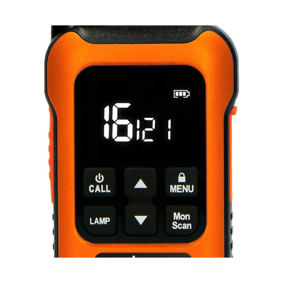 Walkie-Talkie ALECTO FR300OE, 10km, 2 kom, IPX7, narančasto crni Walkie-Talkie ALECTO FR300OE, 10km, 2 kom, IPX7, narančasto crni