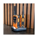 Walkie-Talkie ALECTO FR300OE, 10km, 2 kom, IPX7, narančasto crni