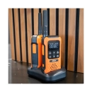 Walkie-Talkie ALECTO FR300OE, 10km, 2 kom, IPX7, narančasto crni
