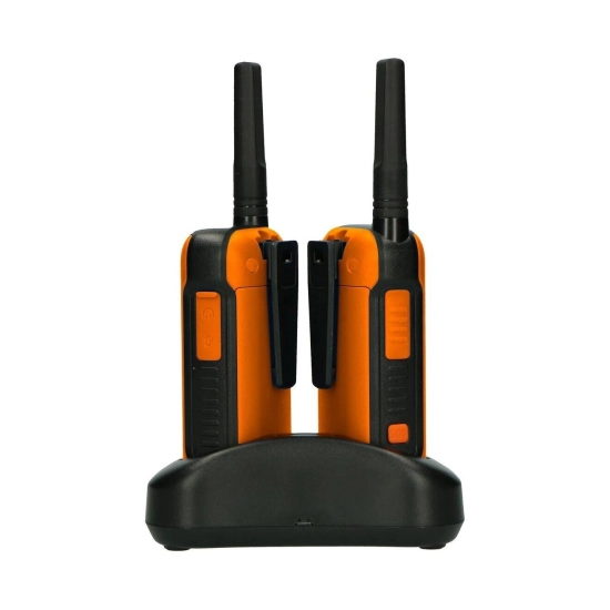 Walkie-Talkie ALECTO FR300OE, 10km, 2 kom, IPX7, narančasto crni Walkie-Talkie ALECTO FR300OE, 10km, 2 kom, IPX7, narančasto crni