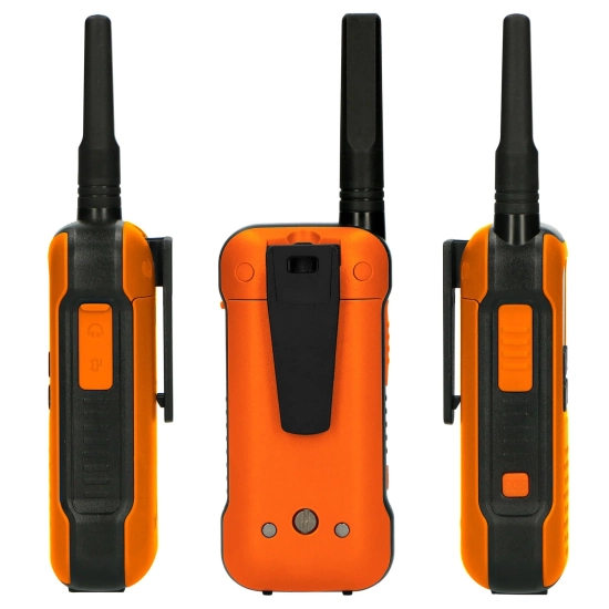 Walkie-Talkie ALECTO FR300OE, 10km, 2 kom, IPX7, narančasto crni