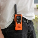 Walkie-Talkie ALECTO FR300OE, 10km, 2 kom, IPX7, narančasto crni