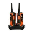 Walkie-Talkie ALECTO FR300OE, 10km, 2 kom, IPX7, narančasto crni