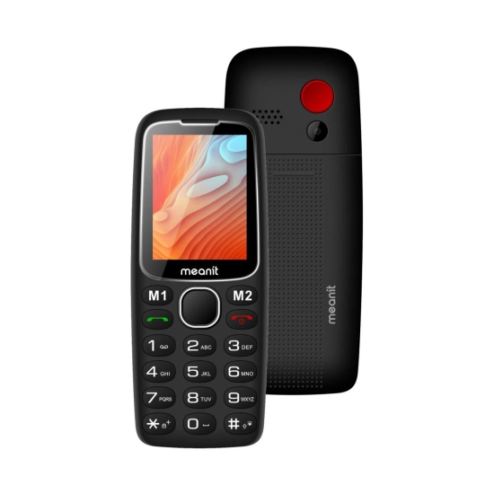 Mobitel MEANIT Senior 10 Plus, Dual SIM, crni Mobitel MEANIT Senior 10 Plus, Dual SIM, crni