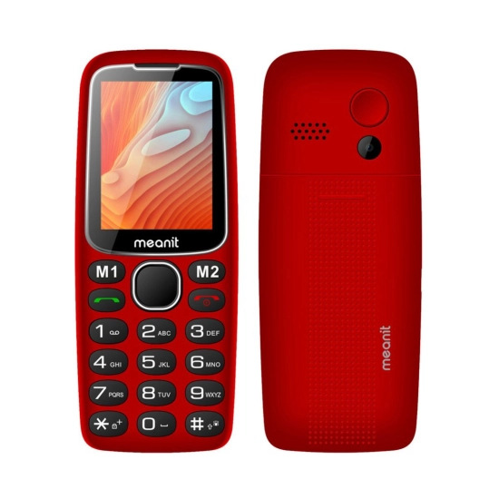 Mobitel MEANIT Senior 10 Plus, Dual SIM, crveni Mobitel MEANIT Senior 10 Plus, Dual SIM, crveni
