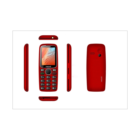 Mobitel MEANIT Senior 10 Plus, Dual SIM, crveni Mobitel MEANIT Senior 10 Plus, Dual SIM, crveni