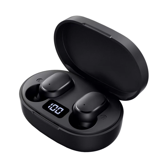 Slušalice MEANIT TWS B60, in-ear, bežične, bluetooth, crne